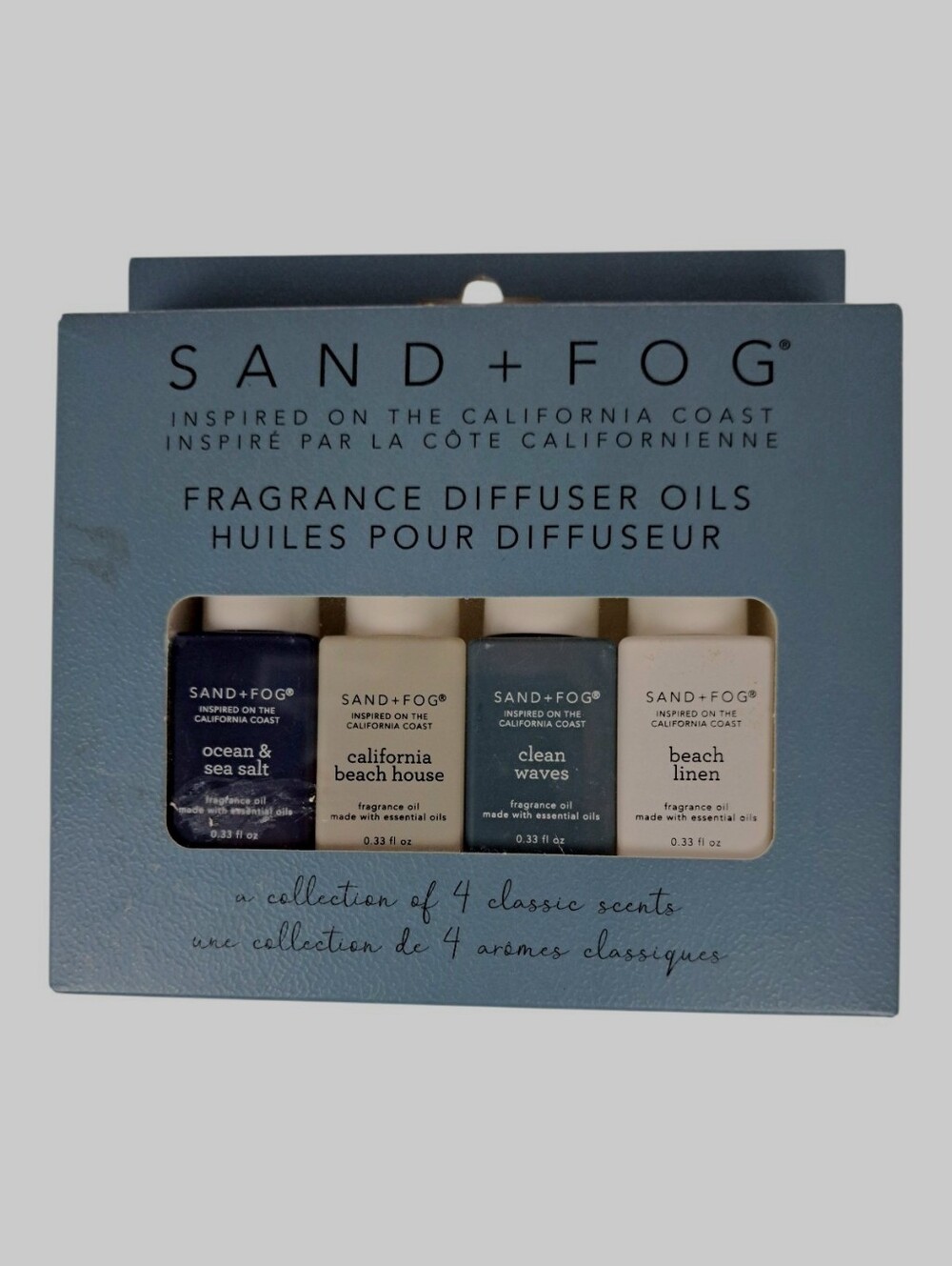 Sand + Fog 4 Pack of 10 ml Diffuser Oils